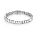 The Emerald Cut Tennis Bracelet - SparkLab Gems