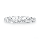 The Emerald & Round Alternating Ring - SparkLab Gems