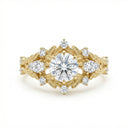 The Enchanted Garden Diamond Ring - SparkLab Gems