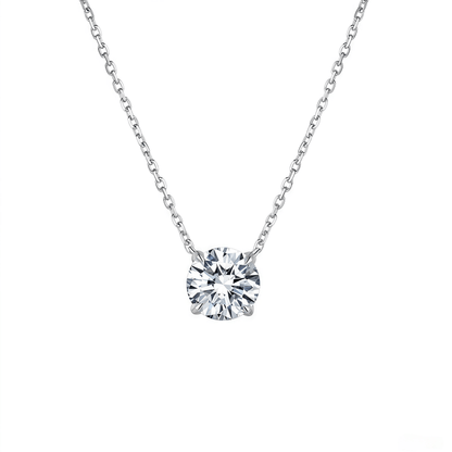 The Essential Solitaire Necklace - SparkLab Gems