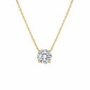 The Essential Solitaire Necklace - SparkLab Gems