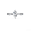 The Evelyn Marquise Ring - SparkLab Gems
