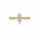 The Evelyn Marquise Ring - SparkLab Gems