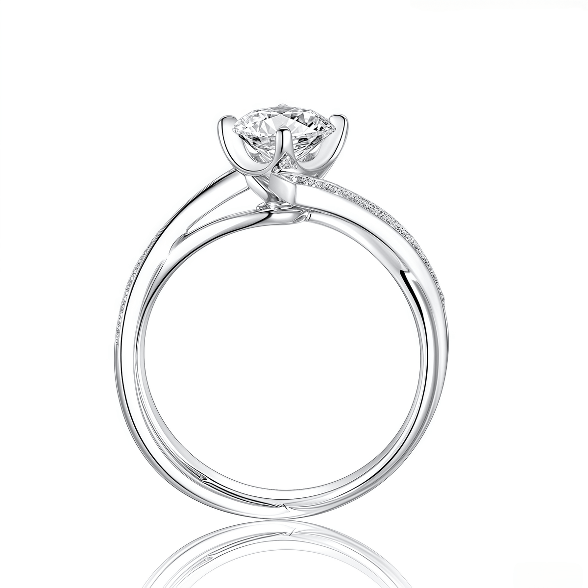 The Geometric Bypass Ring - SparkLab Gems