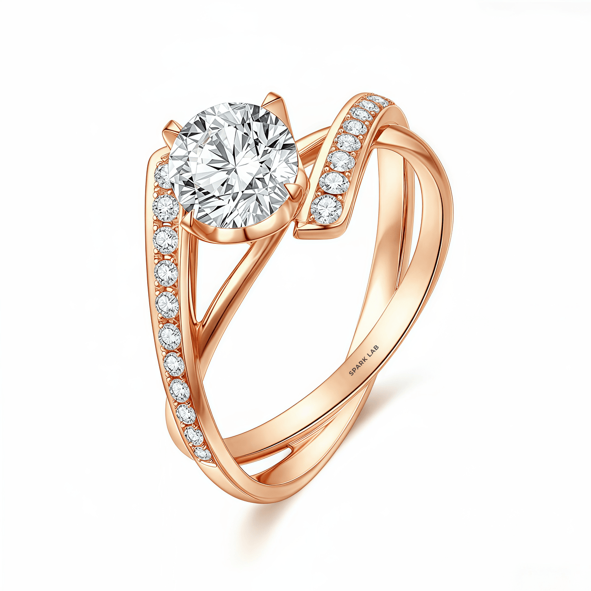 The Geometric Bypass Ring - SparkLab Gems