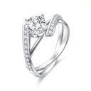 The Geometric Bypass Ring - SparkLab Gems