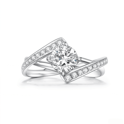 The Geometric Bypass Ring - SparkLab Gems
