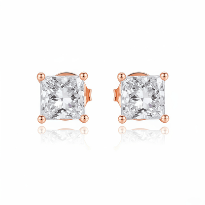 The Geometric Princess Earrings - SparkLab Gems