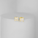 The Geometric Princess Earrings - SparkLab Gems