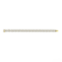 The Golden Laurel Diamond Bracelet - SparkLab Gems