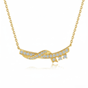The Infinity Knot Smile Necklace - SparkLab Gems