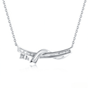 The Infinity Knot Smile Necklace - SparkLab Gems