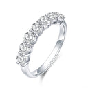 The Lucky Seven Diamond Ring - SparkLab Gems