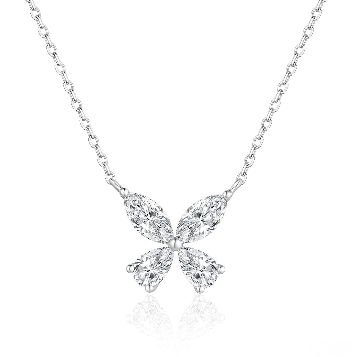 The Marquise Butterfly Pendant - SparkLab Gems