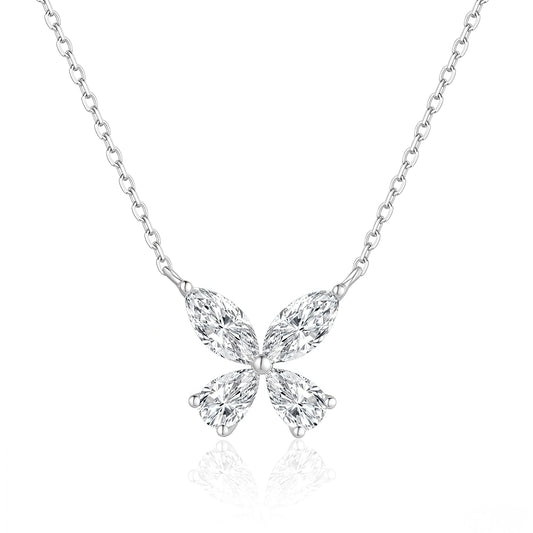 The Marquise Butterfly Pendant - SparkLab Gems