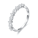 The Marquise & Round Vine Band - SparkLab Gems