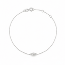 The Marquise Solitaire Chain Bracelet - SparkLab Gems