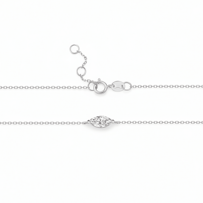 The Marquise Solitaire Chain Bracelet - SparkLab Gems