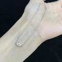 The Marquise Solitaire Chain Bracelet - SparkLab Gems
