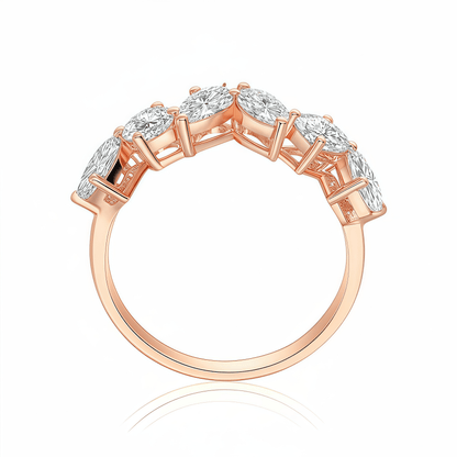The Mixed Fancy Cut Ring - SparkLab Gems