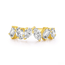 The Mixed Fancy Cut Ring - SparkLab Gems