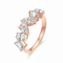 The Mixed Fancy Cut Ring - SparkLab Gems