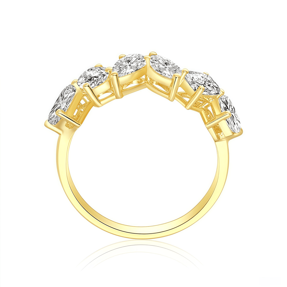 The Mixed Fancy Cut Ring - SparkLab Gems