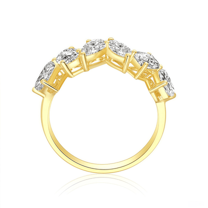 The Mixed Fancy Cut Ring - SparkLab Gems