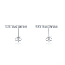 The Mixed - Shape Diamond Open Hoops - SparkLab Gems