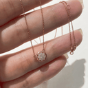 The Modern Bezel Cluster Necklace - SparkLab Gems