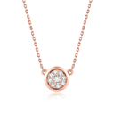 The Modern Bezel Cluster Necklace - SparkLab Gems