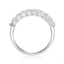 The Oval Diamond Eternity Band - SparkLab Gems