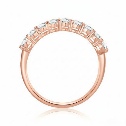 The Oval Diamond Eternity Band - SparkLab Gems