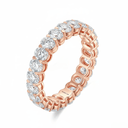 The Oval Diamond Eternity Ring - SparkLab Gems