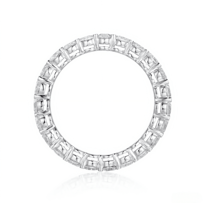 The Oval Diamond Eternity Ring - SparkLab Gems