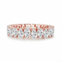 The Pear Diamond Eternity Ring - SparkLab Gems