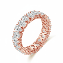 The Pear Diamond Eternity Ring - SparkLab Gems