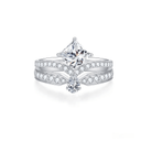 The Princess & Pear Illusion Ring - SparkLab Gems