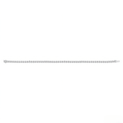 The Romantic Heart Tennis Bracelet - SparkLab Gems