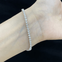 The Romantic Heart Tennis Bracelet - SparkLab Gems
