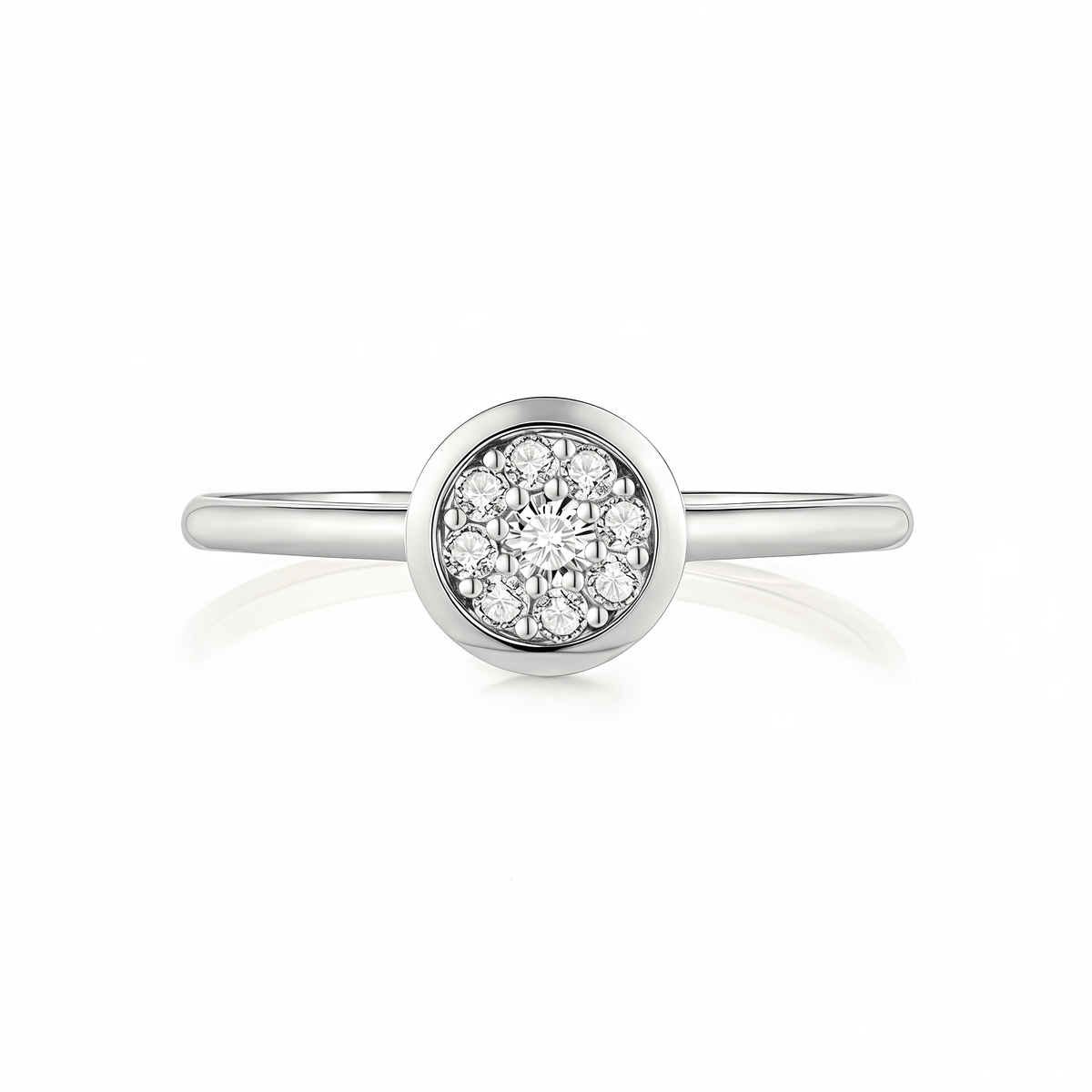 The Round Composite Cluster Ring - SparkLab Gems