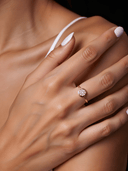 The Round Composite Cluster Ring - SparkLab Gems
