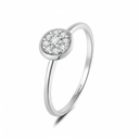 The Round Composite Cluster Ring - SparkLab Gems