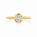 The Round Composite Cluster Ring - SparkLab Gems