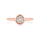 The Round Composite Cluster Ring - SparkLab Gems