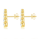 The Shooting Star Diamond Earrings - SparkLab Gems