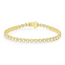 The Smooth - Touch Bezel Bracelet - SparkLab Gems