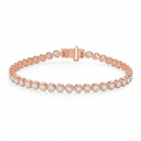 The Smooth - Touch Bezel Bracelet - SparkLab Gems
