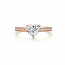 The Sweetheart Diamond Ring - SparkLab Gems