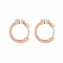 The Teardrop Diamond Huggies· - SparkLab Gems